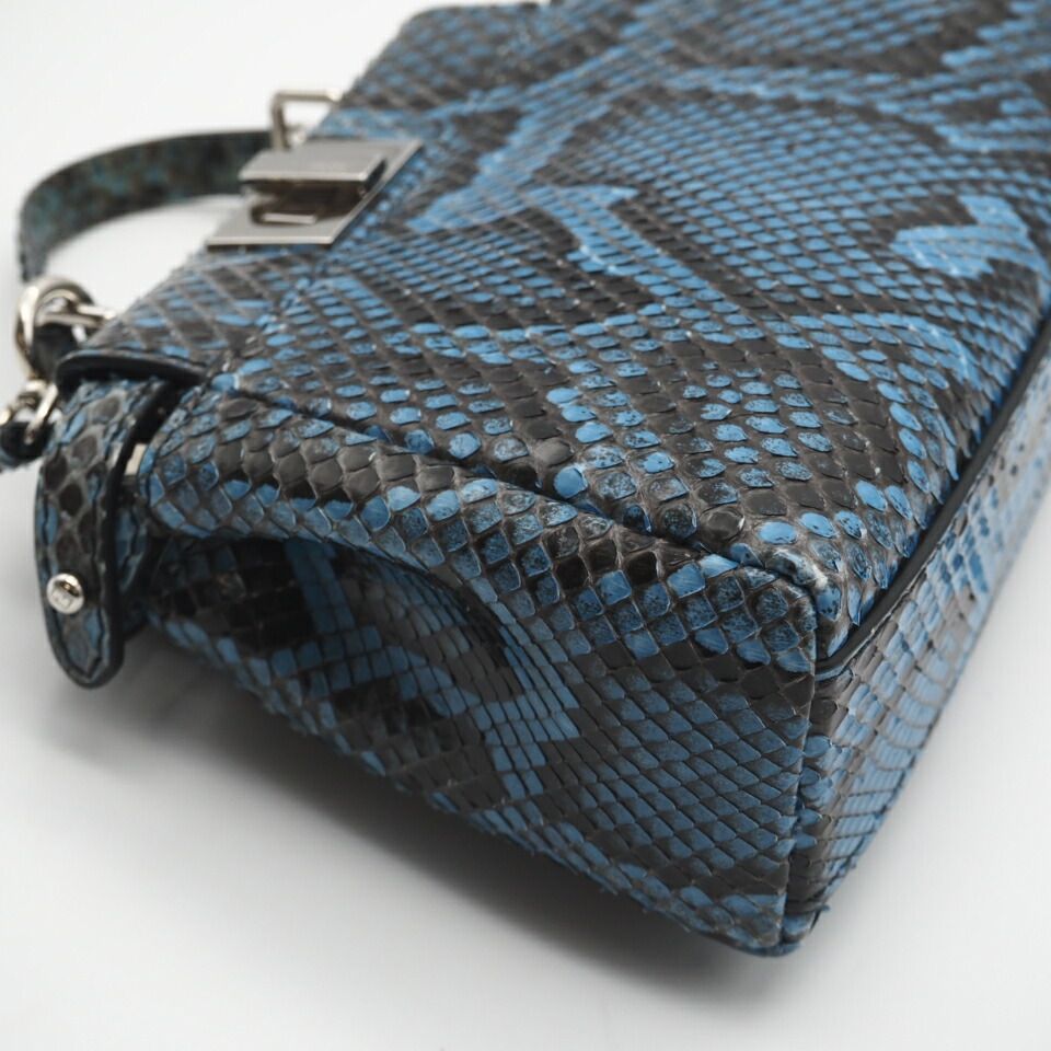 ☆3日以内返品可☆ 美品 FENDI フェンディ パイソン マイクロ