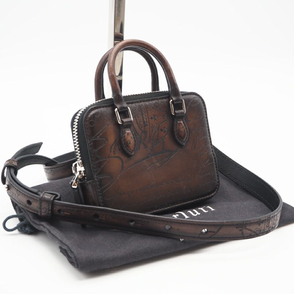 ☆3日以内返品可☆ 極美品 Berluti ベルルッティ ヴェネチアレザー