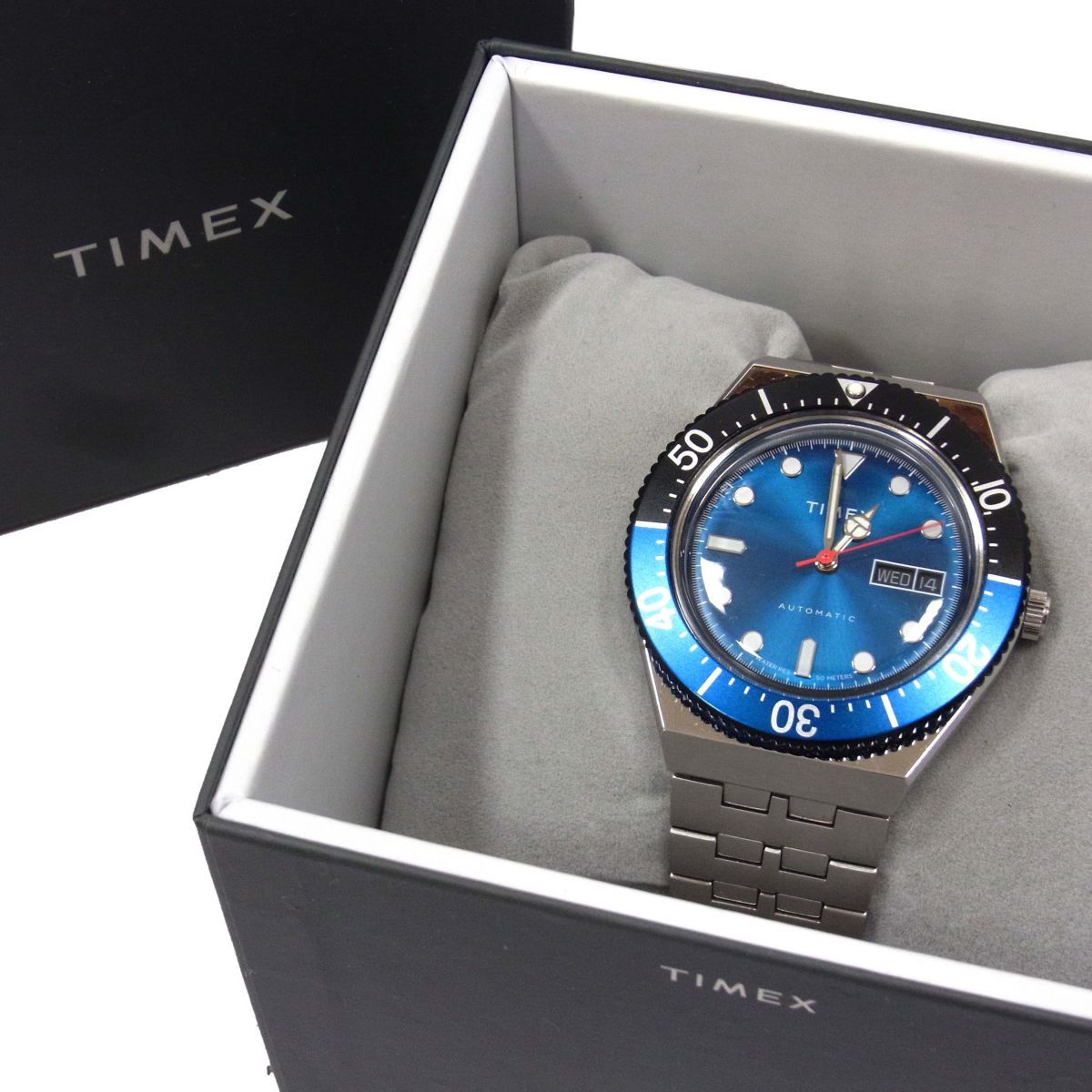 TIMEX タイメックス M79 オートマチック リンクブレスレット 腕時計 自動巻き メンズ