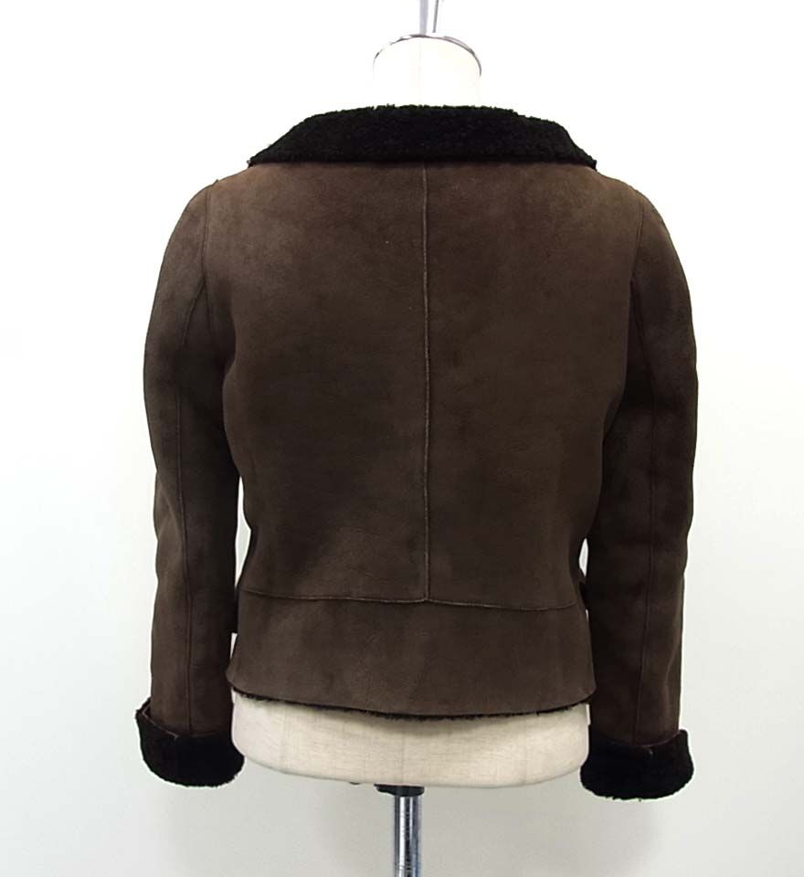 定価25万円◆MARNI マルニ ムートンジャケット ショート丈 イタリア製 羊革 レディース 定価25万円◇MARNI マルニ ムートンジャケット ショート丈 イタリア製