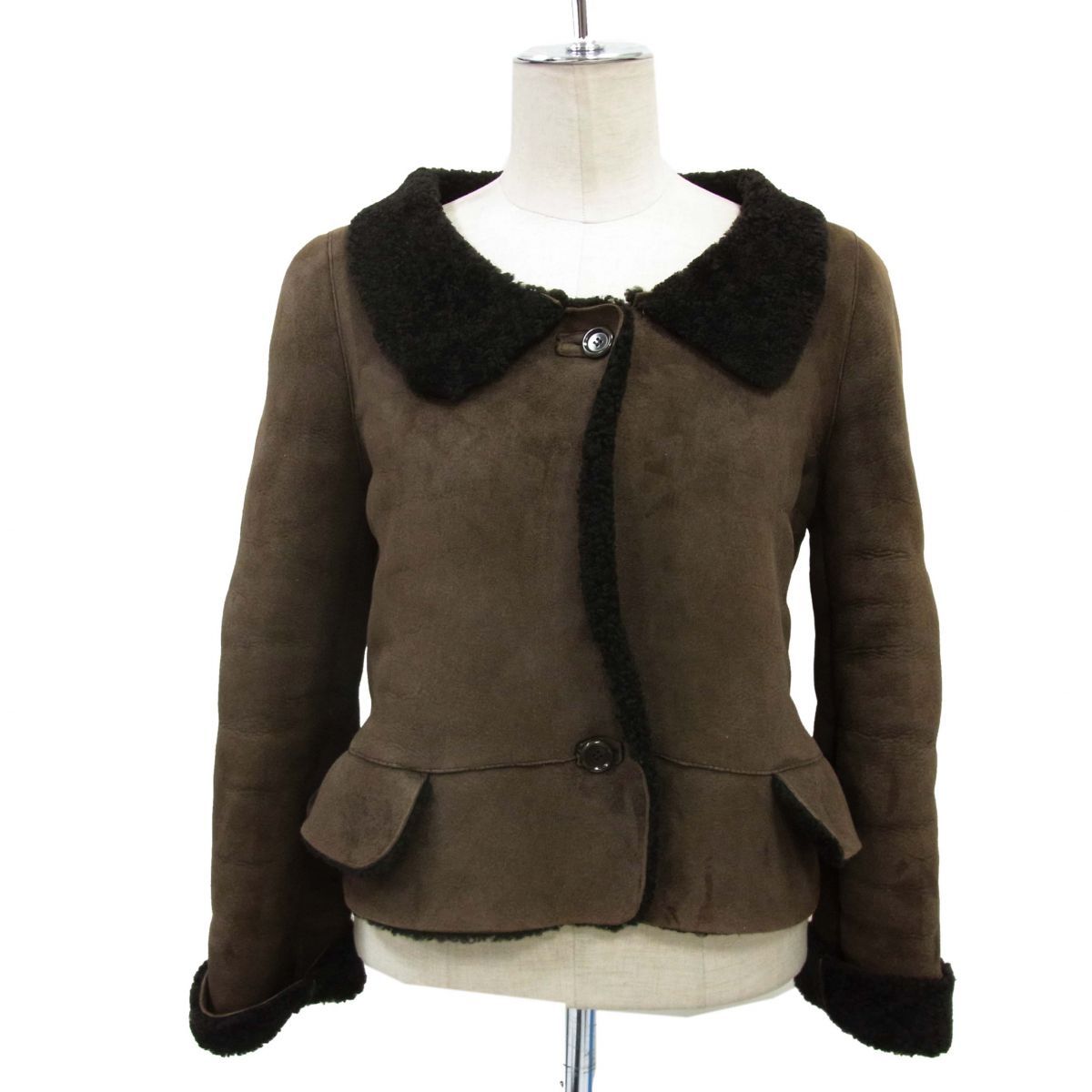 MARNI マルニ ムートン ジャケット 40 羊革 ムートン MARNI