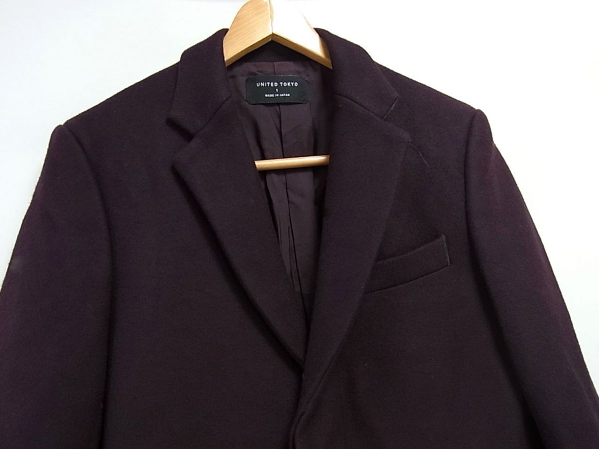 定価3万円☆UNITED TOKYO ユナイテッドトウキョウ メルトンチェスター