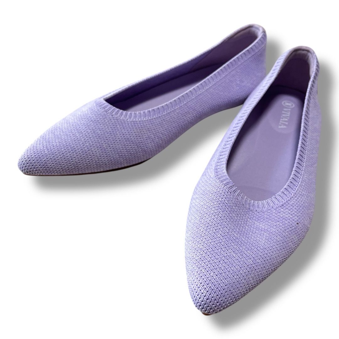 未使用 VIVAIA ビバイア Aria5° ニットパンプス ポインテッドトゥ