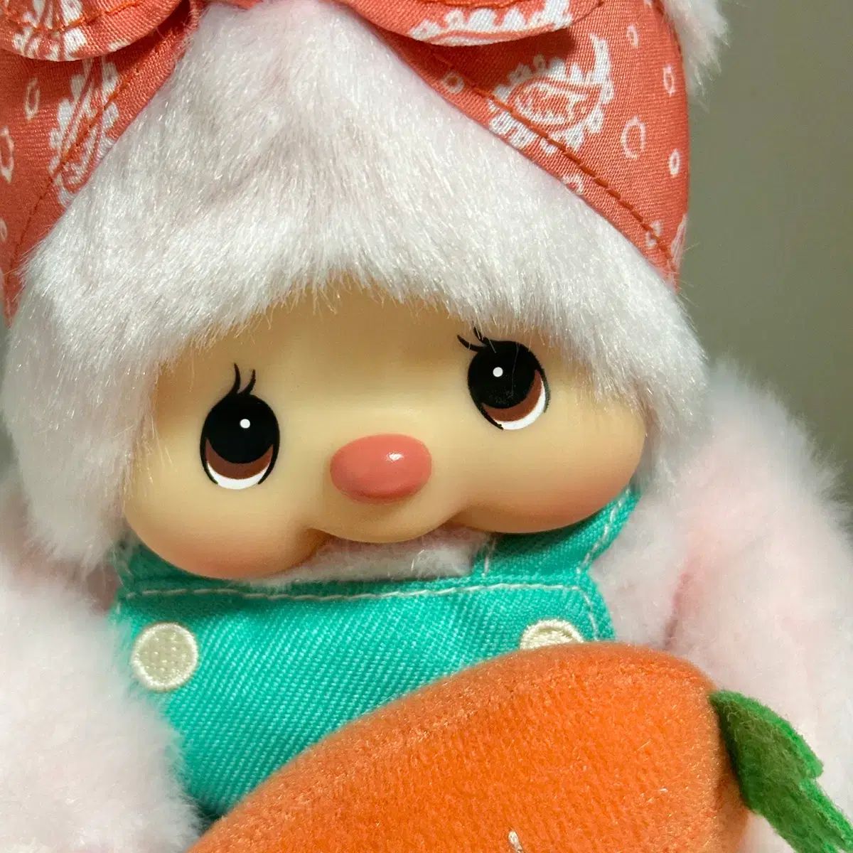 モンモン出品 野菜シリーズ バンダナ にんじん ちむたん Sサイズ