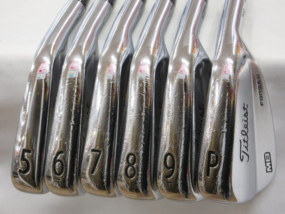 タイトリスト MB 718 AMT TOUR WHITE S200フレックス アイアンセット