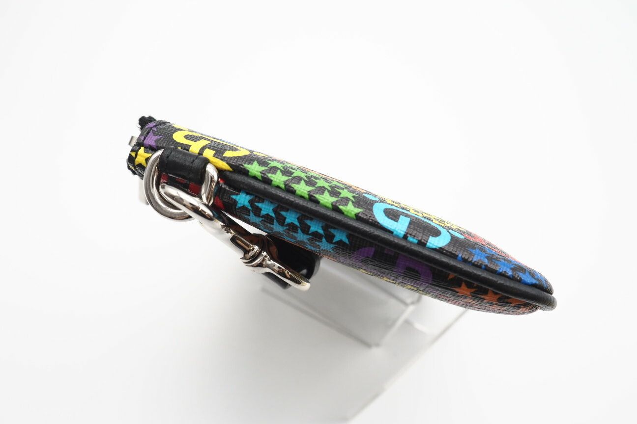 ☆3日以内返品可☆ 極美品 GUCCI グッチ GGサイケデリック レザー PVC