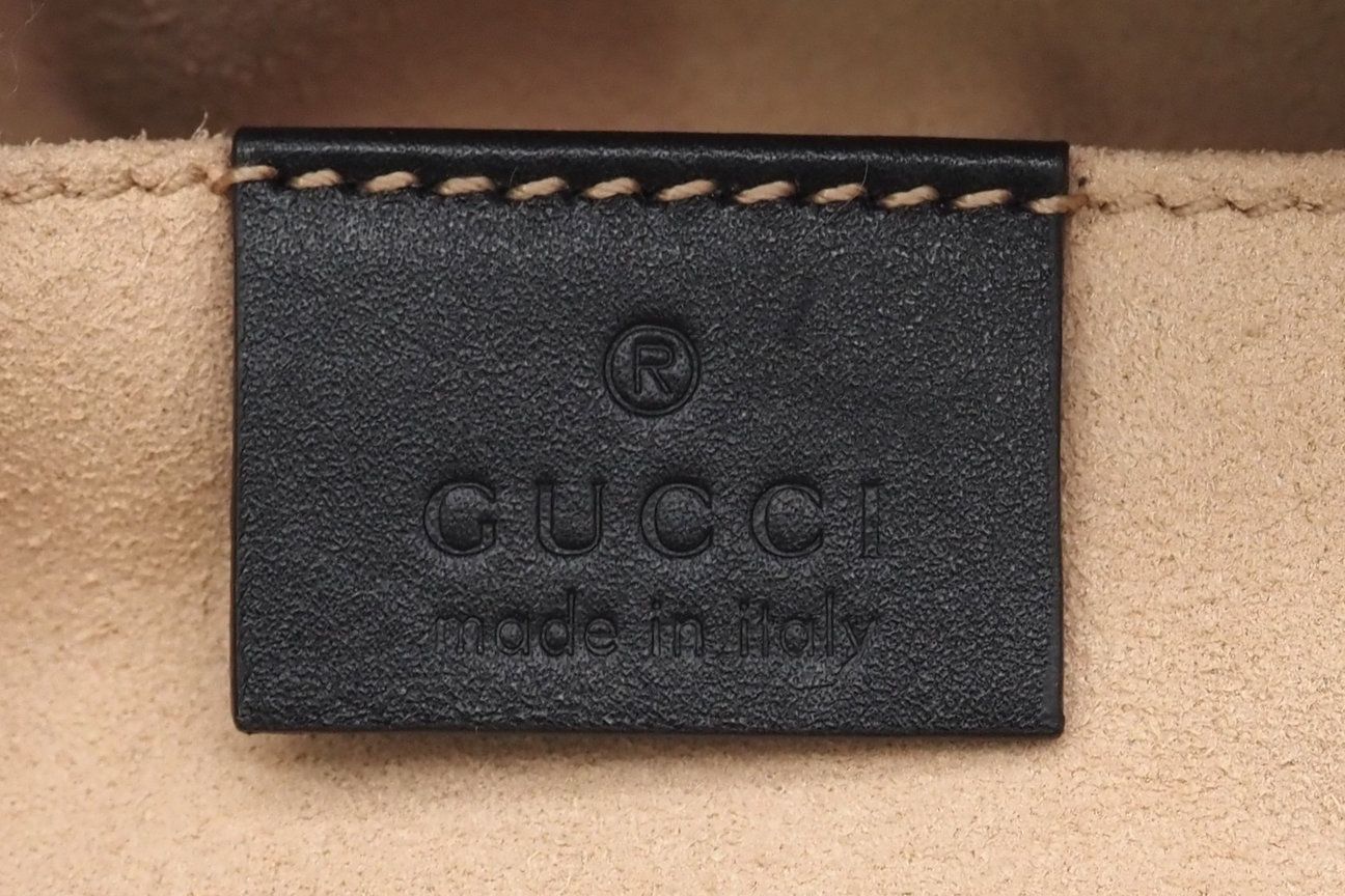 ☆3日以内返品可☆ 美品 GUCCI グッチ GGマーモント キルティング