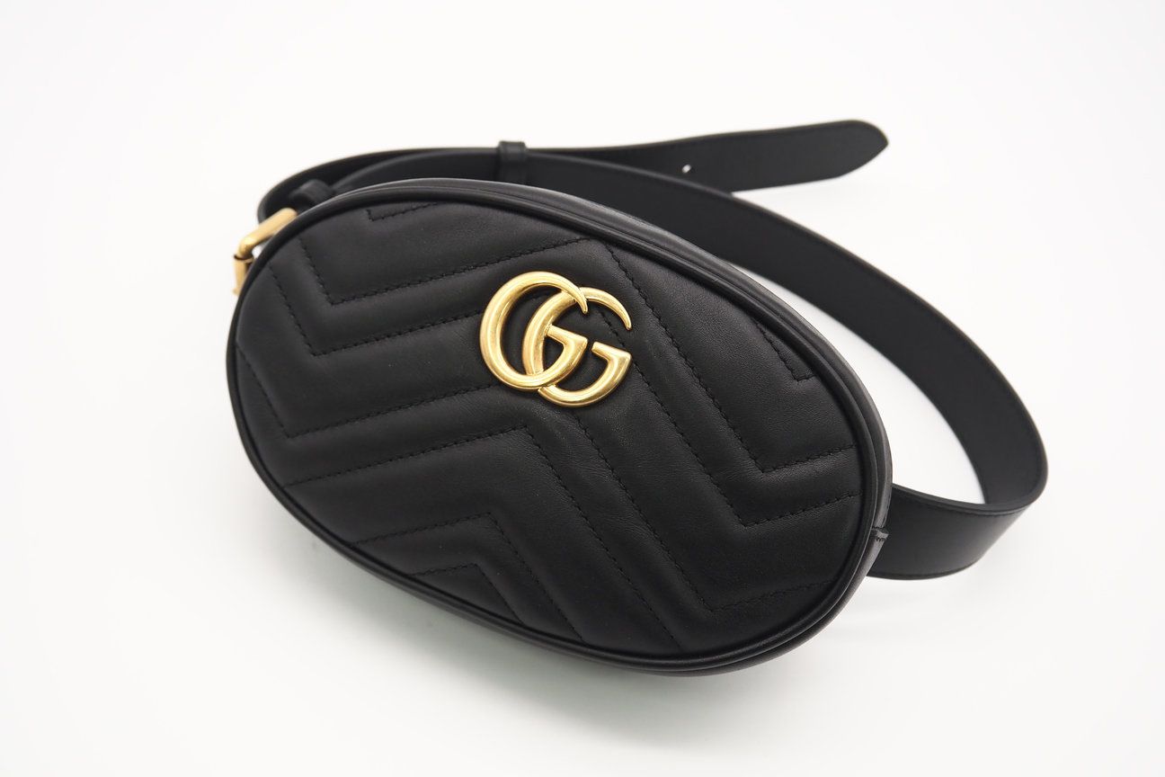 ☆3日以内返品可☆ 美品 GUCCI グッチ GGマーモント キルティング