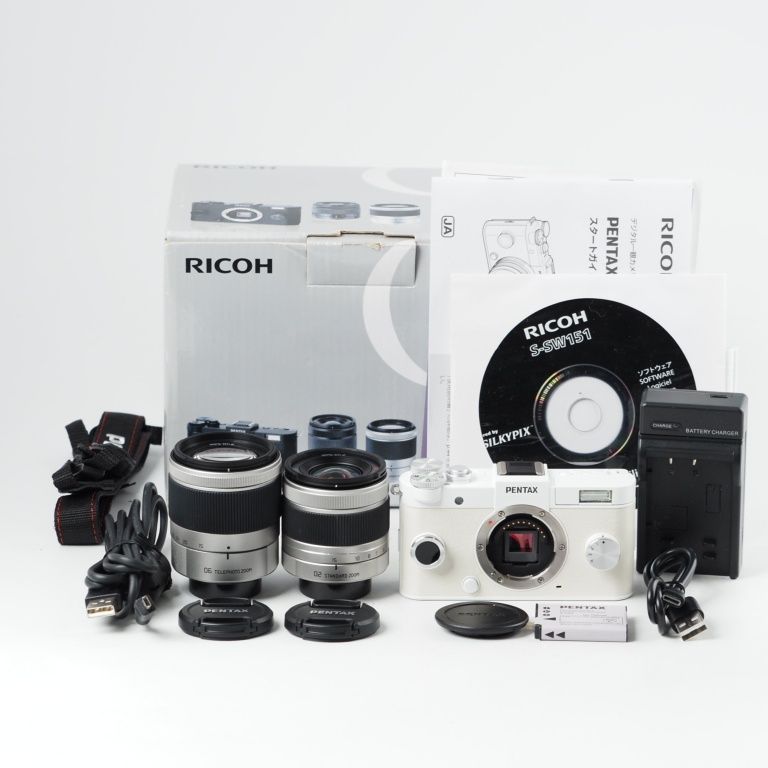 PENTAX ミラーレス一眼 Q-S1 ダブルズームキット [標準ズーム 02