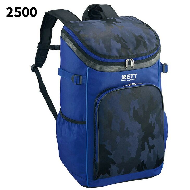  ゼット 野球 リュックサック 約43 L ZETT バックパック カモ柄 大容量 野球バッグ 鞄 一般 大人 高校生 ジュニア ベースボールバッグ スポーツバッグ 野球用品 BA 1505 A バックパック ザック リュック バッグ