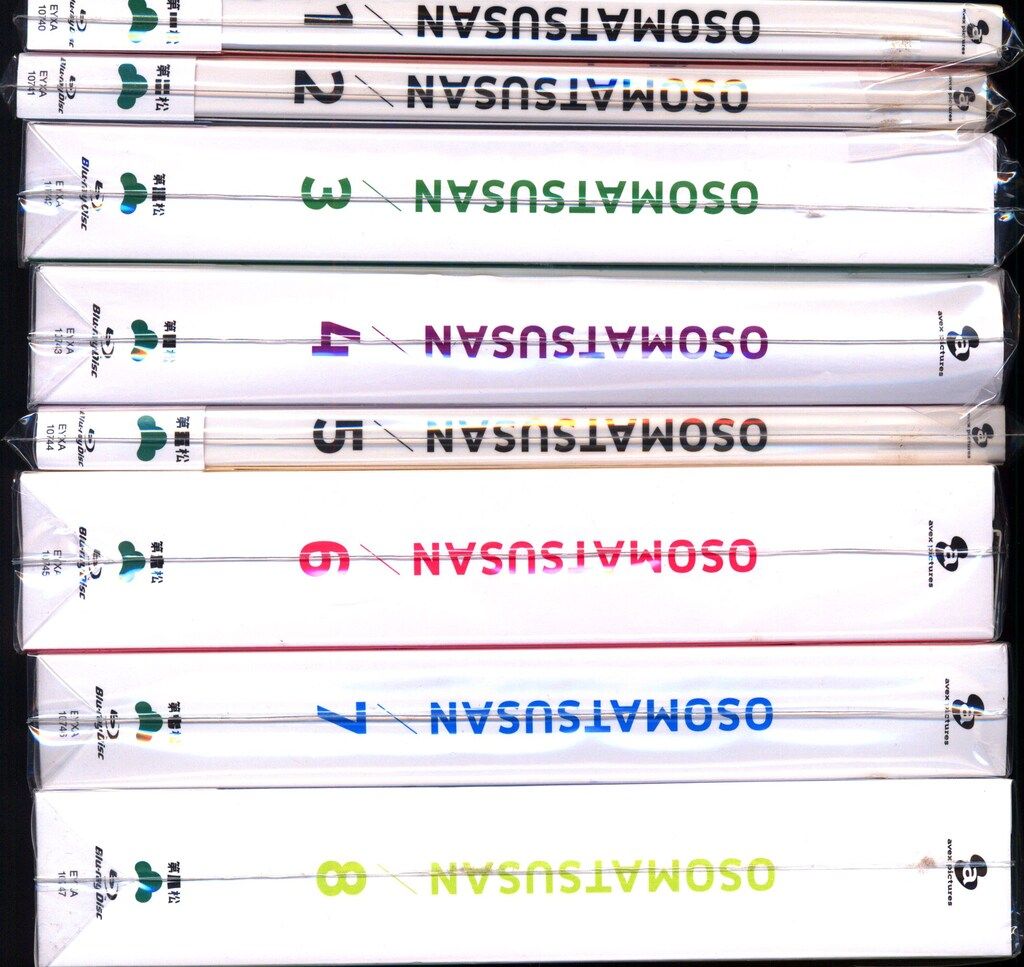 アニメBlu-ray おそ松さん 初回生産限定版全8巻 セット - メルカリ