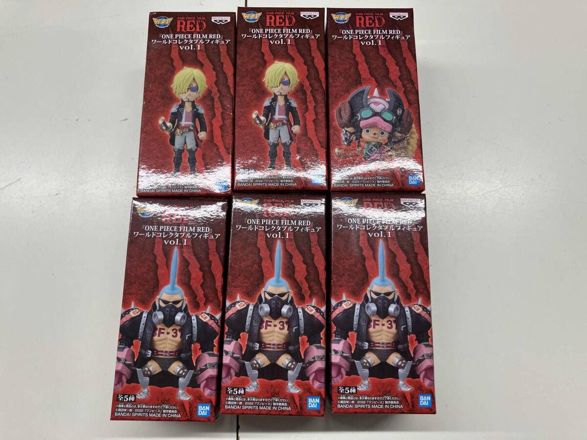 ONE PIECE FILM RED フィギュア5体セット｜Yahoo!フリマ（旧PayPay 