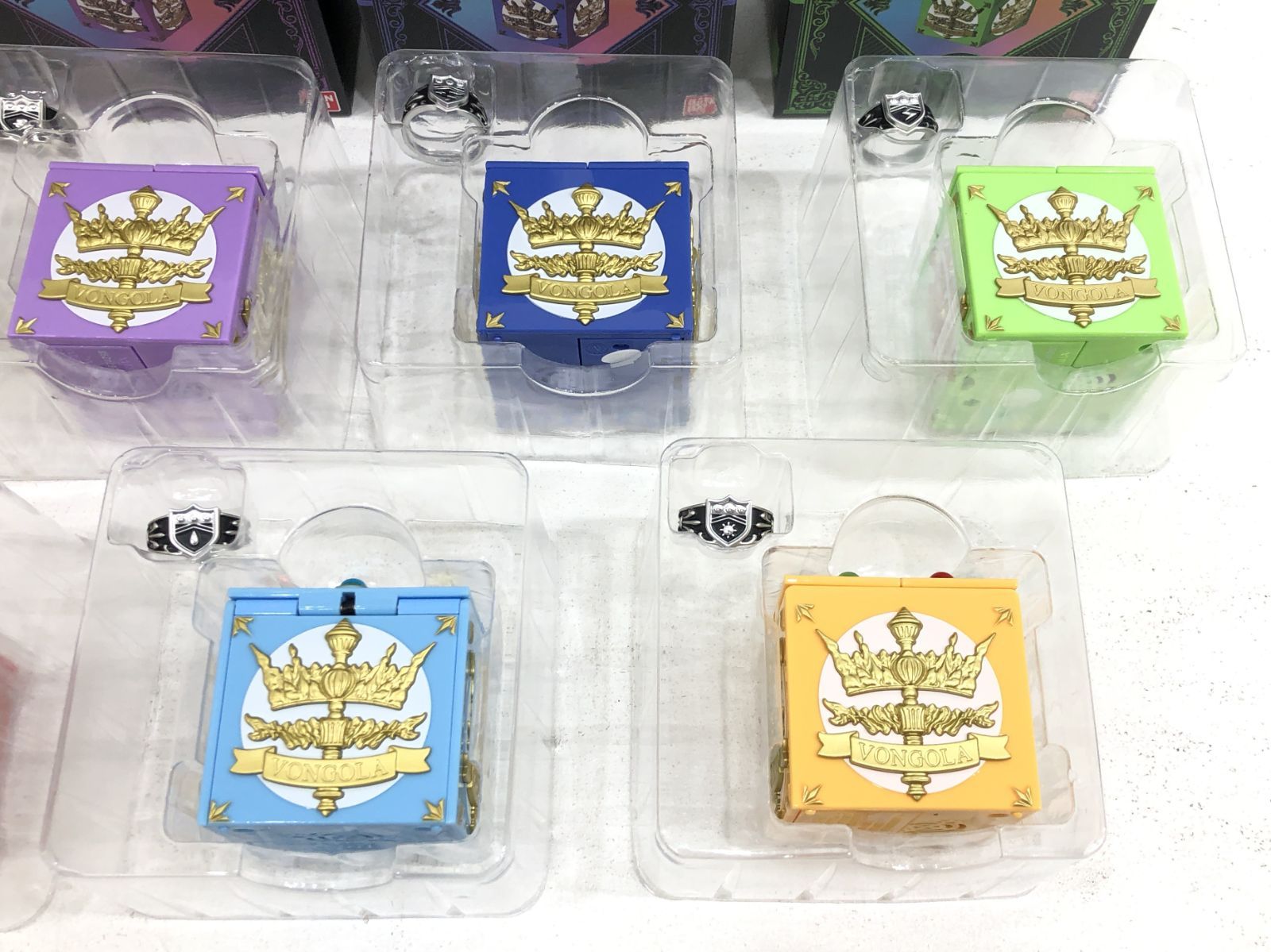  開封品 Special Memorize ボンゴレ匣＆ボンゴレリングセット ７種セット T 701-2986 その他 キャラクターグッズ