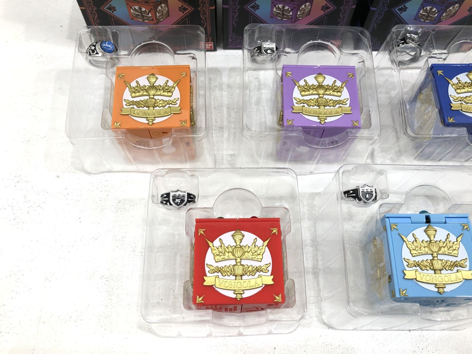 開封品 Special Memorize ボンゴレ匣＆ボンゴレリングセット ７種セット T 701-2986