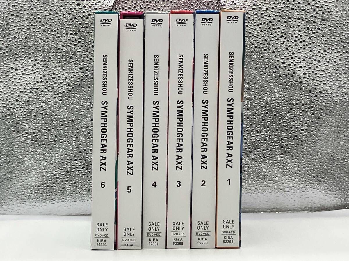 DVD 全6巻セット 戦姫絶唱シンフォギアAXZ 1~6 初回生産 版