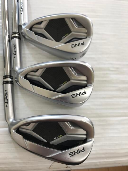 ピン G430 NSプロ MODUS 3 TOUR 105 Sフレックス アイアンセット 中古