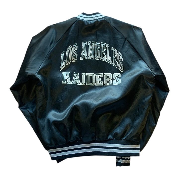 Raiders Chalk Line USA製レイダースチョークラインスタジャン 1980's Chalk Line made in usa 