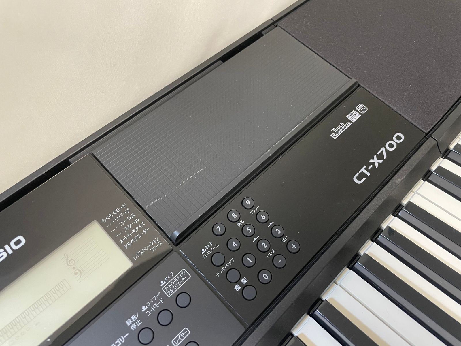 ○ カシオ CASIO 電子キーボード CT-X700 ブラック 61鍵盤 2600-3462
