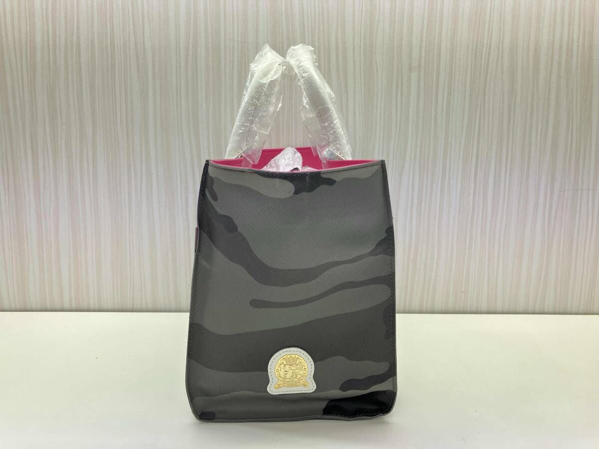 A.D.M.J アクセソワ・ドゥ・マドモワゼル 2way トートバッグ 迷彩柄