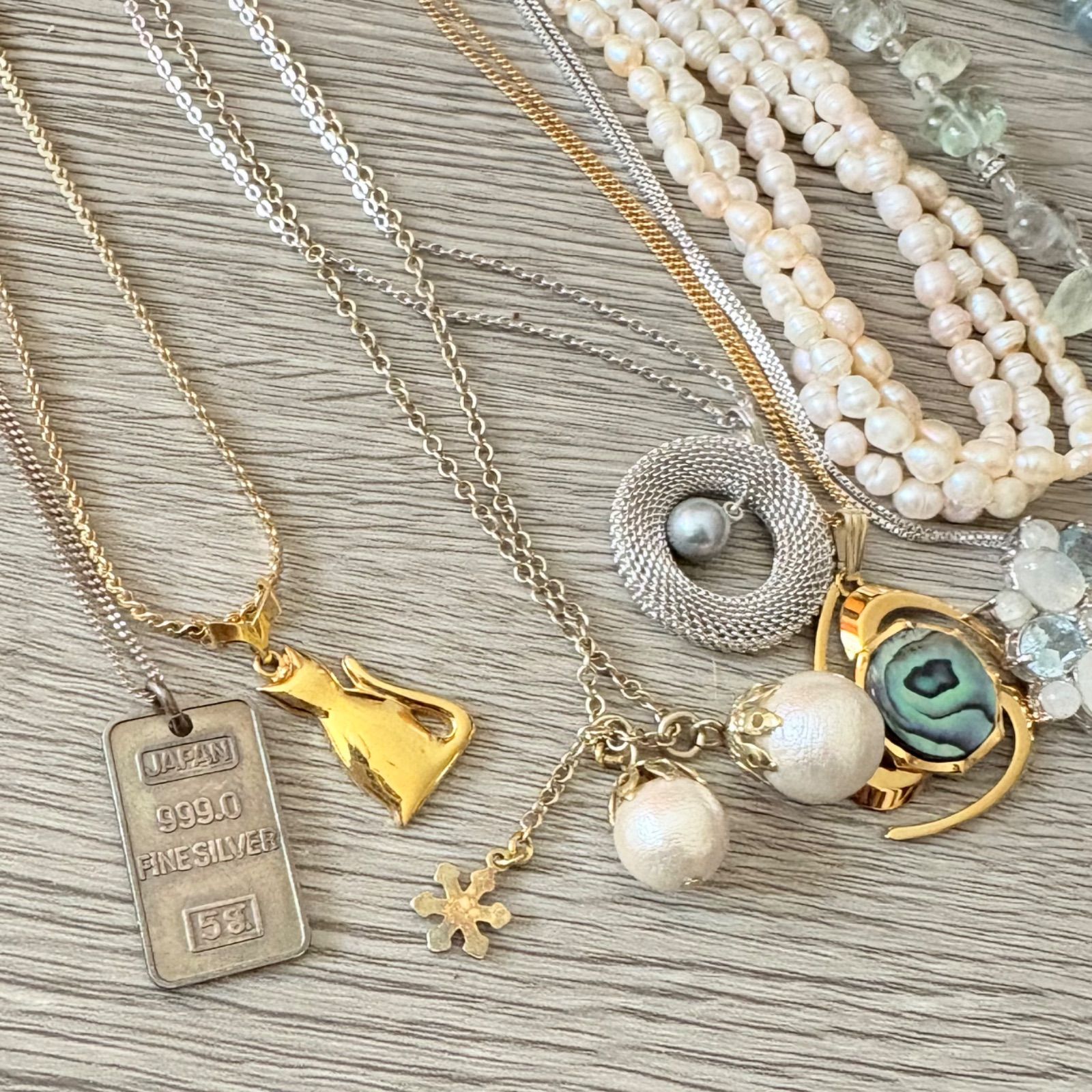 ネックレス 8本 まとめ売り - メルカリ