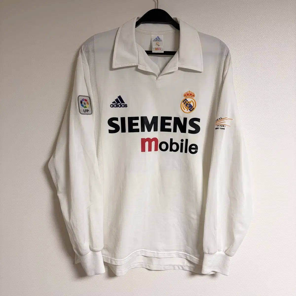 02-03 レアル マドリード ホームバッグ 100周年 長袖 ロナウド 出品