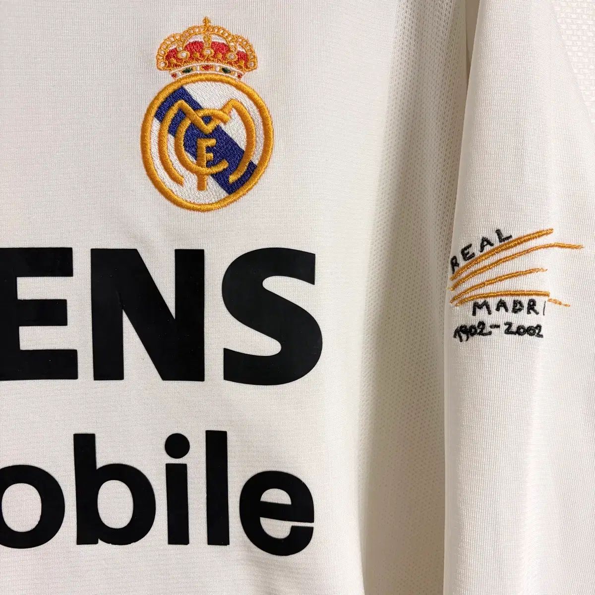 02-03 レアル マドリード ホームバッグ 100周年 長袖 ロナウド 出品