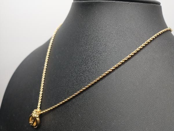 Christian Dior クリスチャン ディオール 3Pクリアストーン CDロゴ