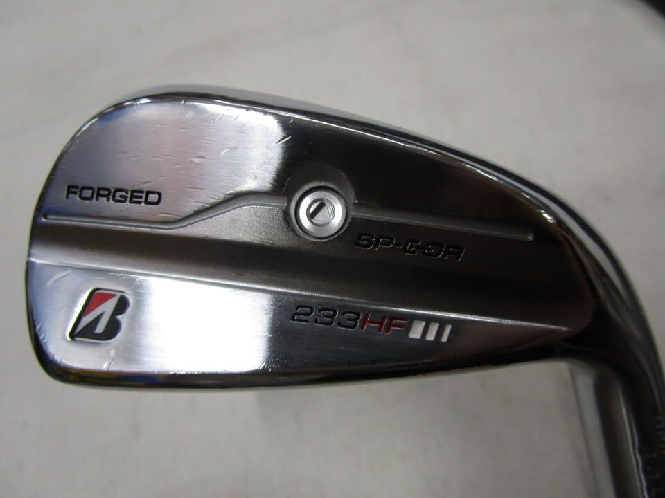 ブリヂストン 233HF VANQUISH BS50i Sフレックス アイアンセット 中古