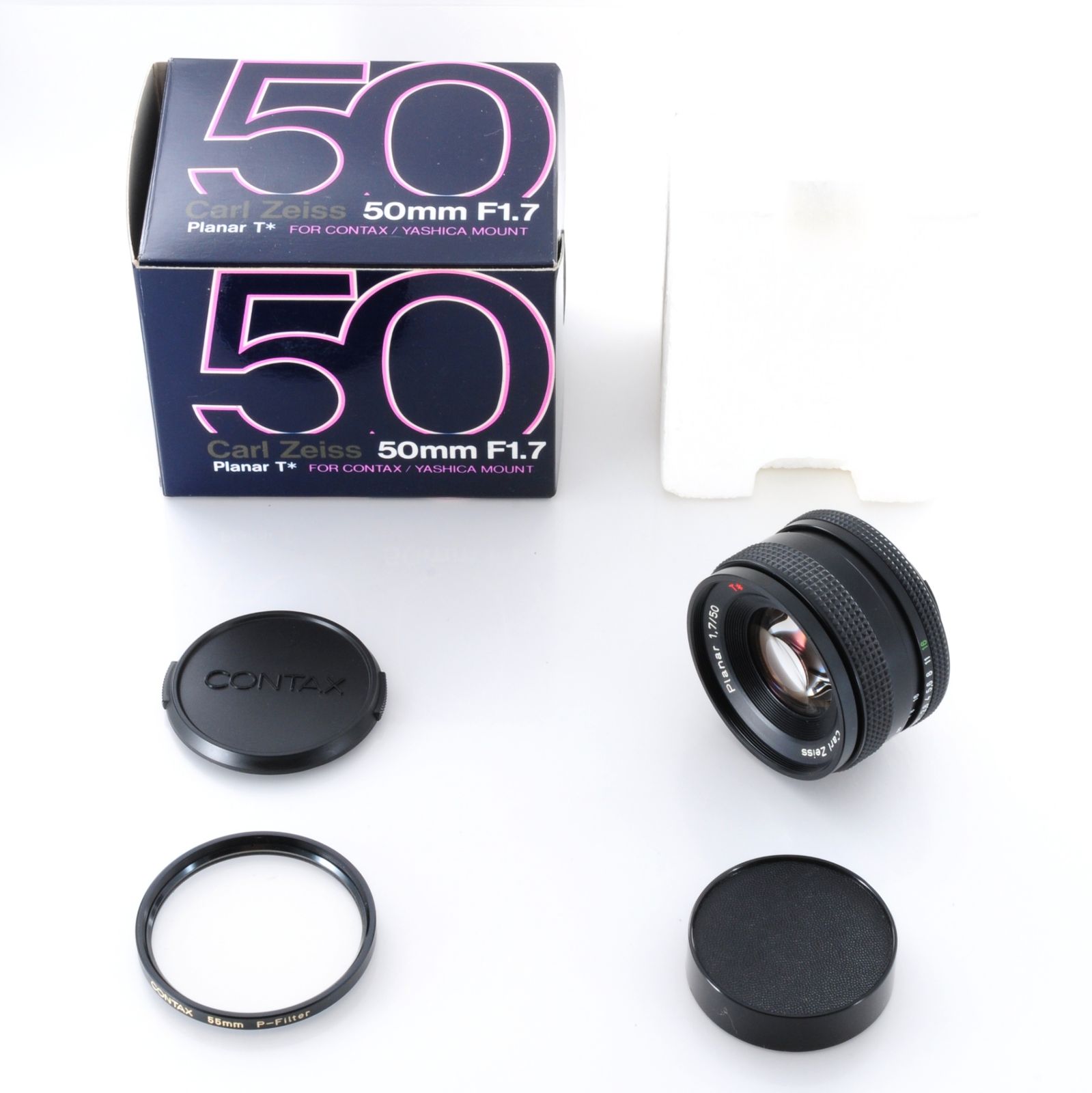コンタックス】Contax Planar 50mm F1.7 MMJ 標準単焦点レンズ #R383c