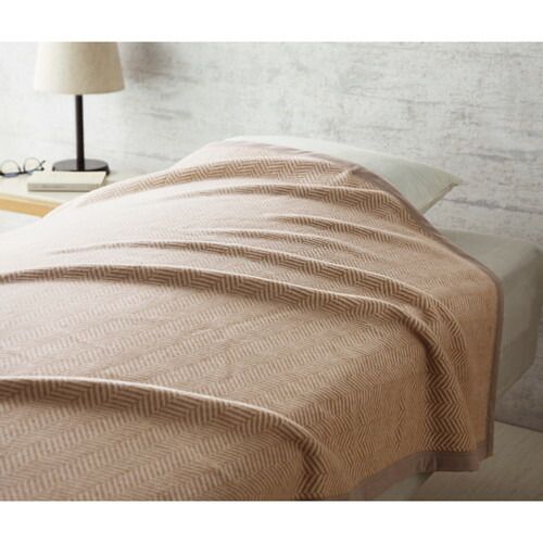 お取り寄せギフト26 T ニッケ 洗える綿混ウール毛布 毛羽部分 RW-H 92000 A 4