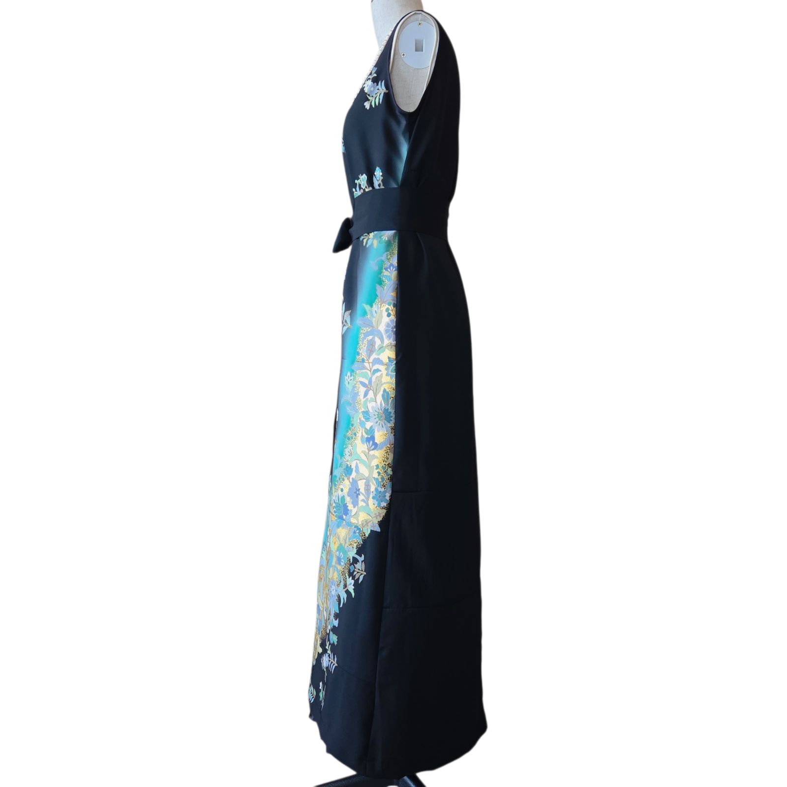 ❦Kaena❦ 着物リメイク ワンピース&ボレロ ロング ドレス マキシ A