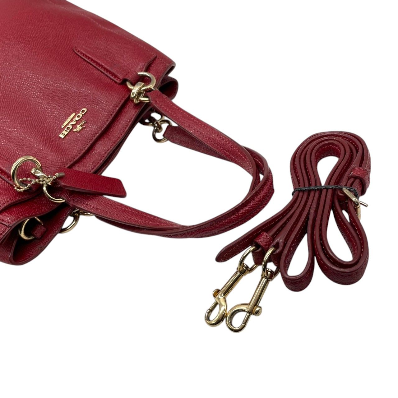 良品】コーチ COACH 2WAY トートバッグ ハンドバッグ ショルダーバッグ