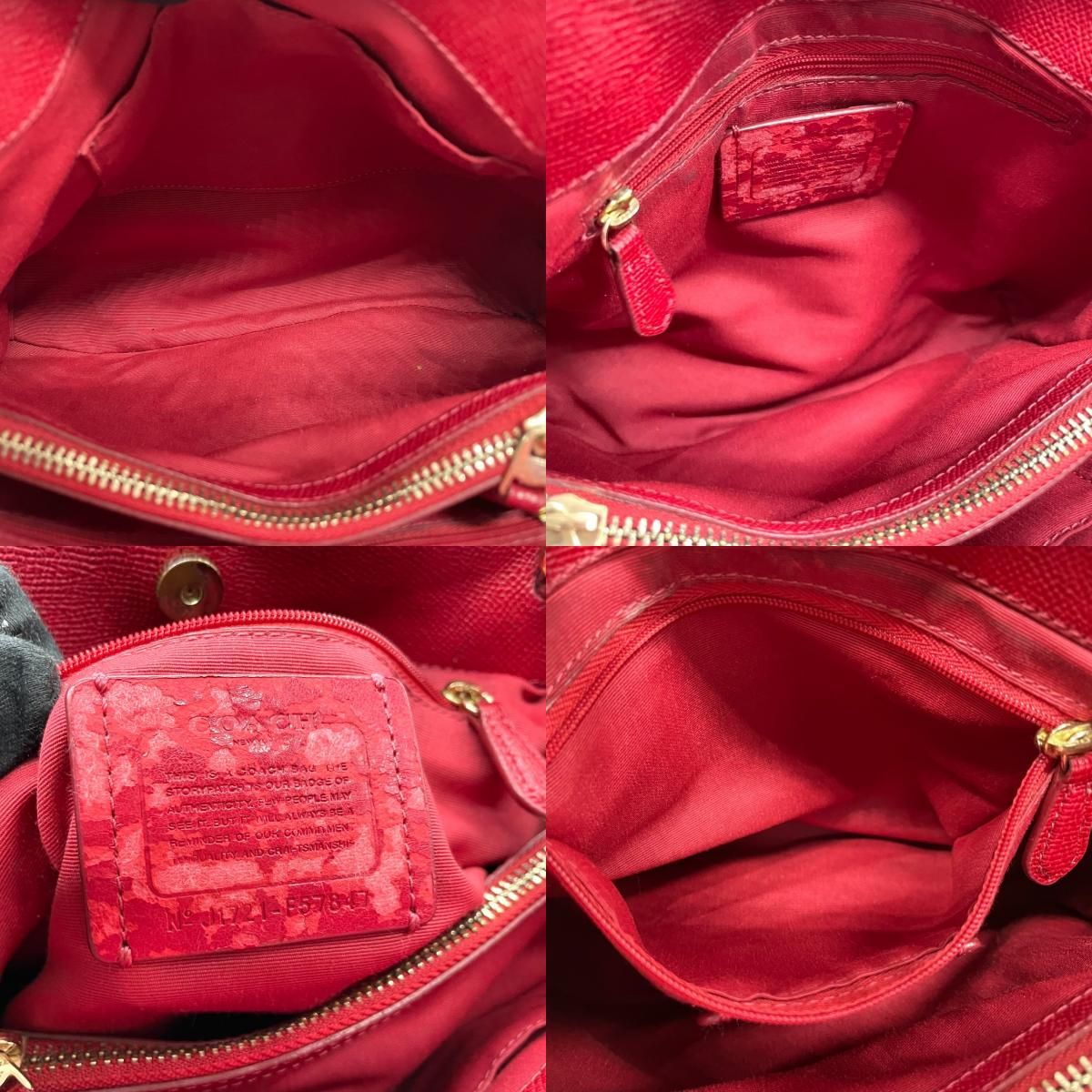 良品】コーチ COACH 2WAY トートバッグ ハンドバッグ ショルダーバッグ