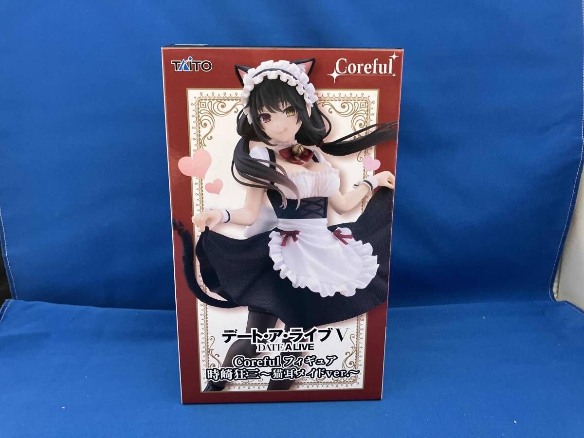 タイトｰ 時崎狂三 猫耳メイドver. (水着:ブラック×ホワイト) Coreful