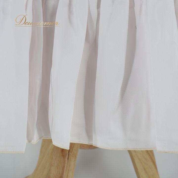 フラメンコ 衣装 ファルダ ペチコート スカート ホワイト系 ナオミ