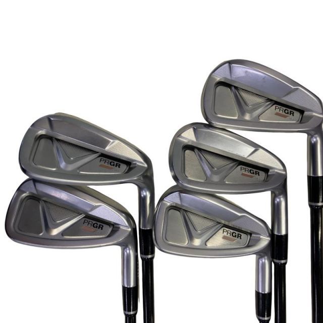 中古】 プロギア PRGR 05(2023) 5S アイアンセット IR MCI BLACK FOR