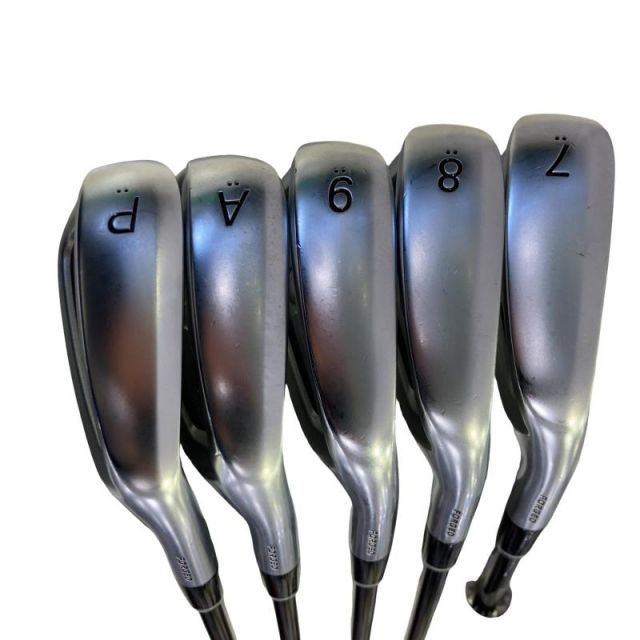 中古】 プロギア PRGR 05(2023) 5S アイアンセット IR MCI BLACK FOR