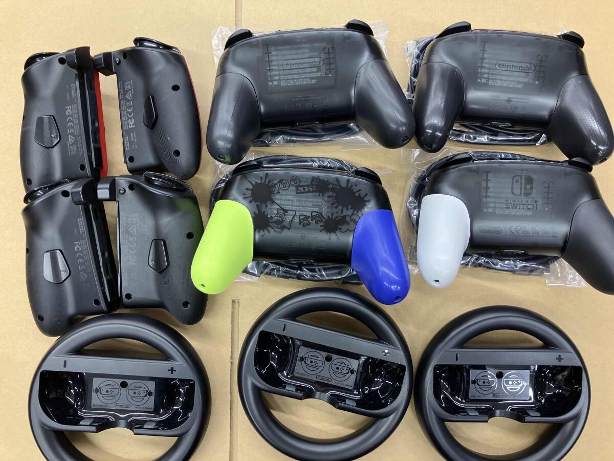 ジャンク Nintendo Switch プロコントローラー ハンドル グリップ