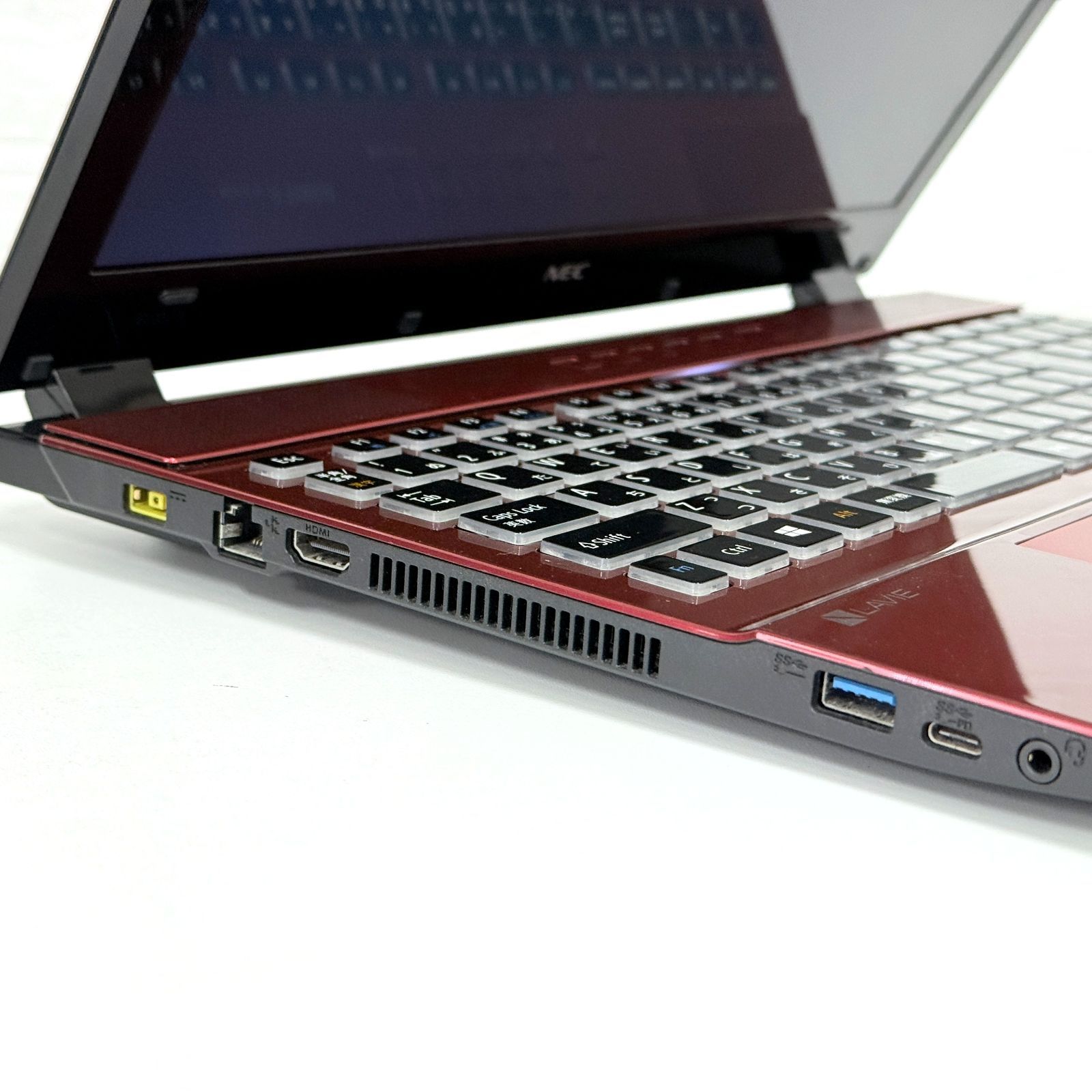 最新25H2NEC タッチパネル Core i7⁄12G⁄SSD ブルーレイ 15.6型 整備