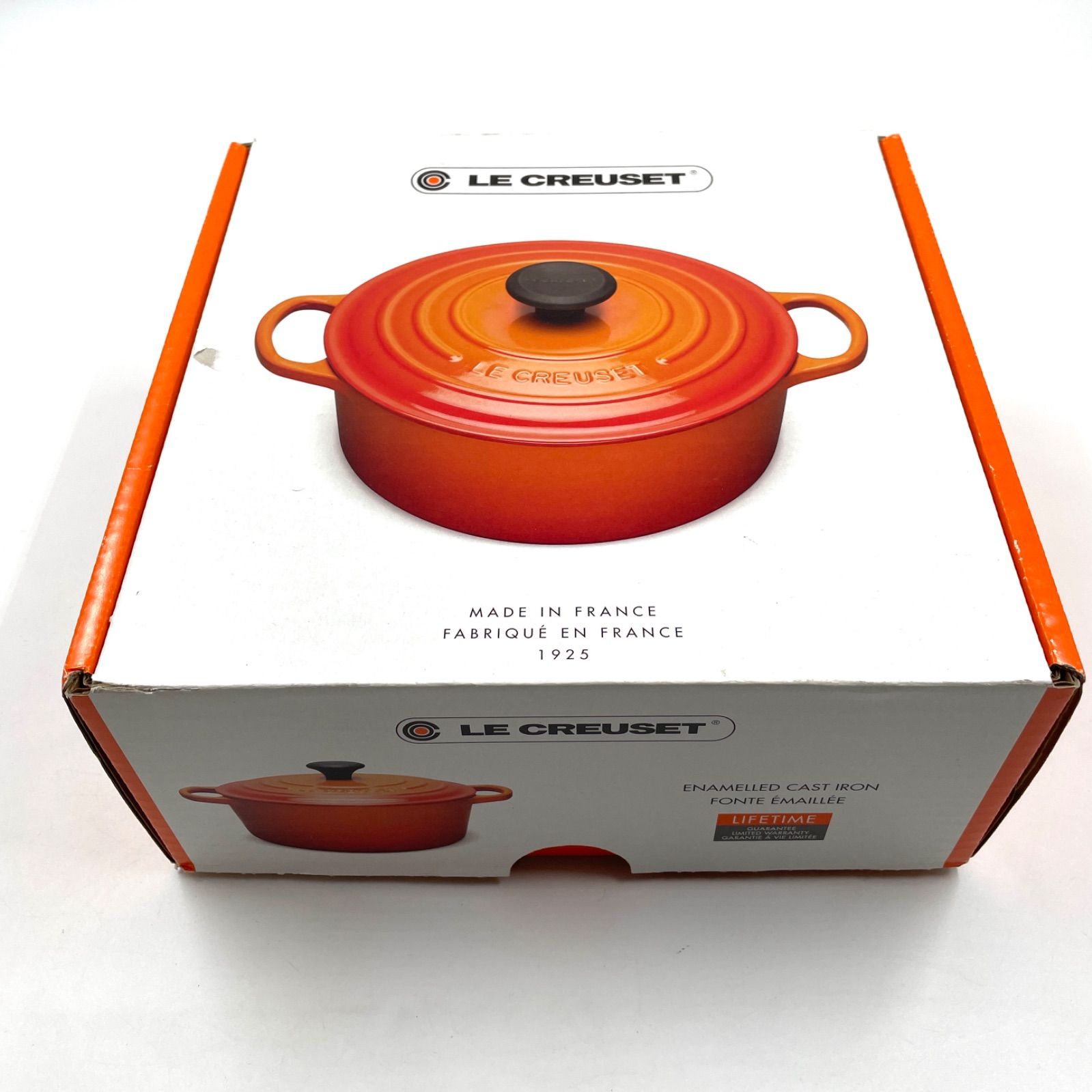 ル・クルーゼ シグニチャー ココット・ロンド 20cm チェリーレッド