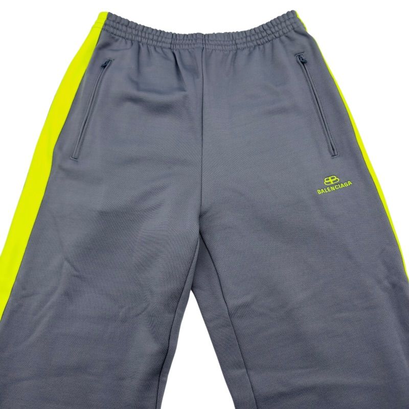 バレンシアガ BALENCIAGA サイドライン トラックパンツ 601609 グレー