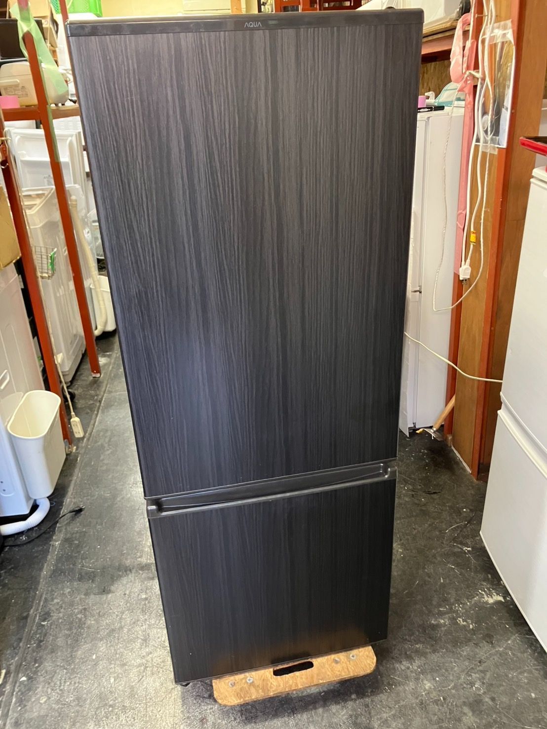 中古】大阪引取限定 AQUA 冷蔵庫 AQR-202E(K) 168L 2023年製 - メルカリ