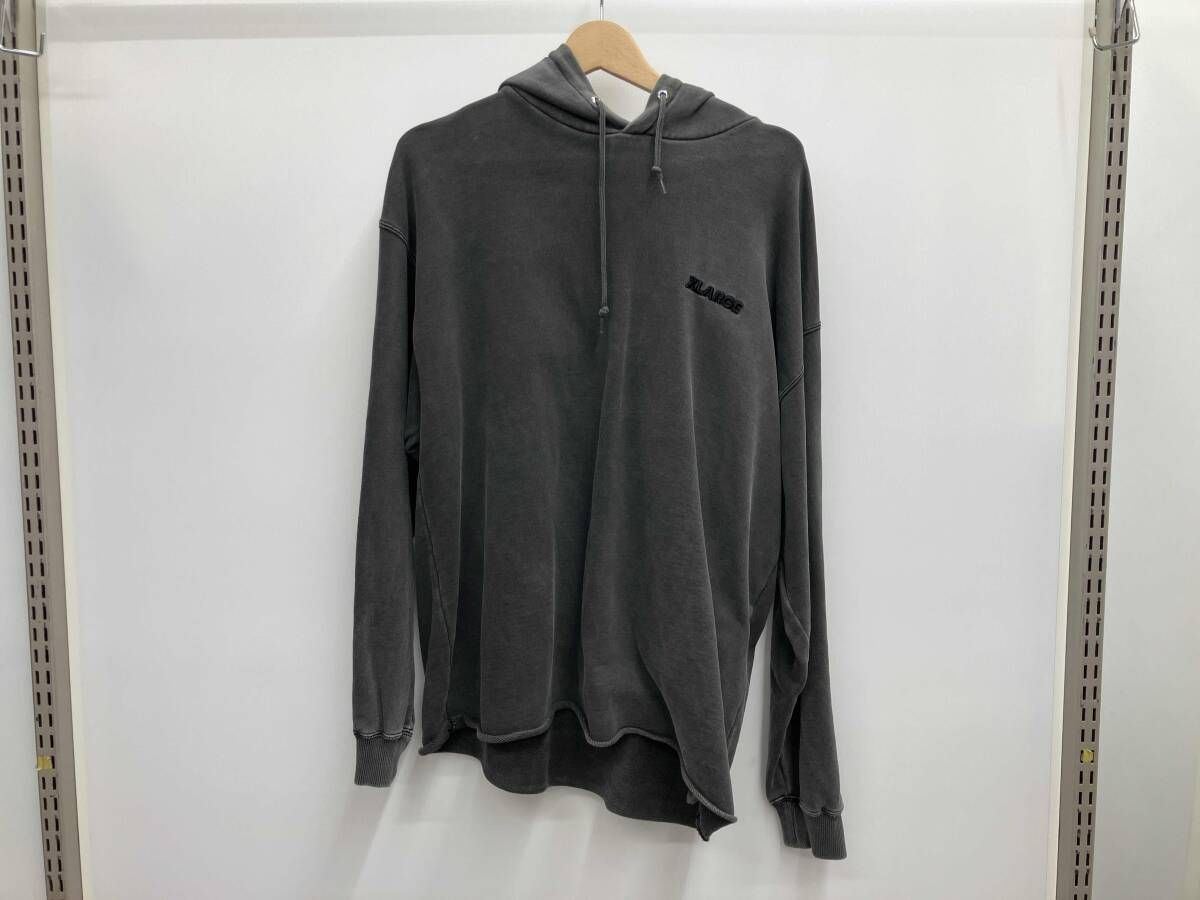 XLARGE エクストララージ PIGMENT CUT OFF PULLOVER HOODED ピグメント