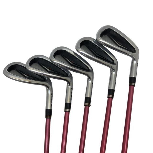 中古】 テーラーメイド R9 MAX 5S レディース アイアンセット IR RE-AX