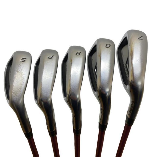 中古】 テーラーメイド R9 MAX 5S レディース アイアンセット IR RE-AX