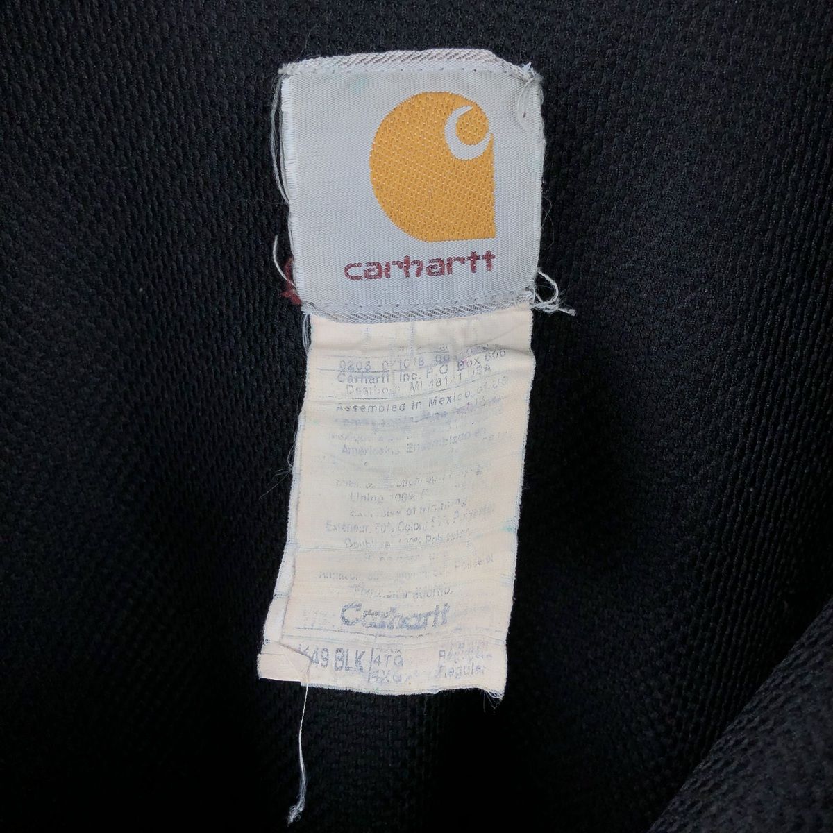 古着 ビッグサイズ カーハート Carhartt スウェットフルジップパーカー