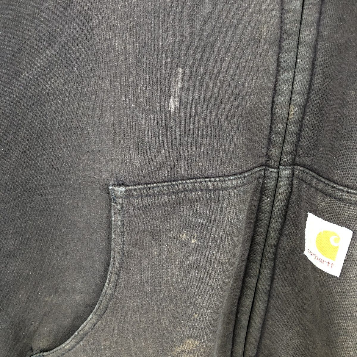 古着 ビッグサイズ カーハート Carhartt スウェットフルジップパーカー