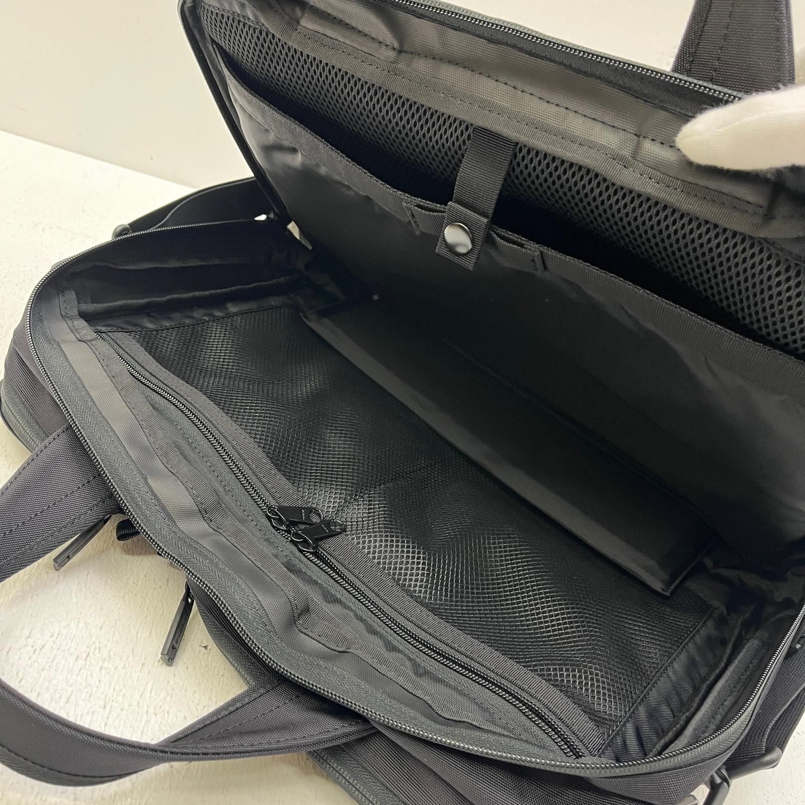 【加古川店】 中古 BRIEFING | ブリーフィング ビジネスバッグ SW Liner 16インチ対応　SOLID WAVE ブラック 【121】 加古川店】 中古 BRIEFING | ブリーフィング ビジネスバッグ SW Liner