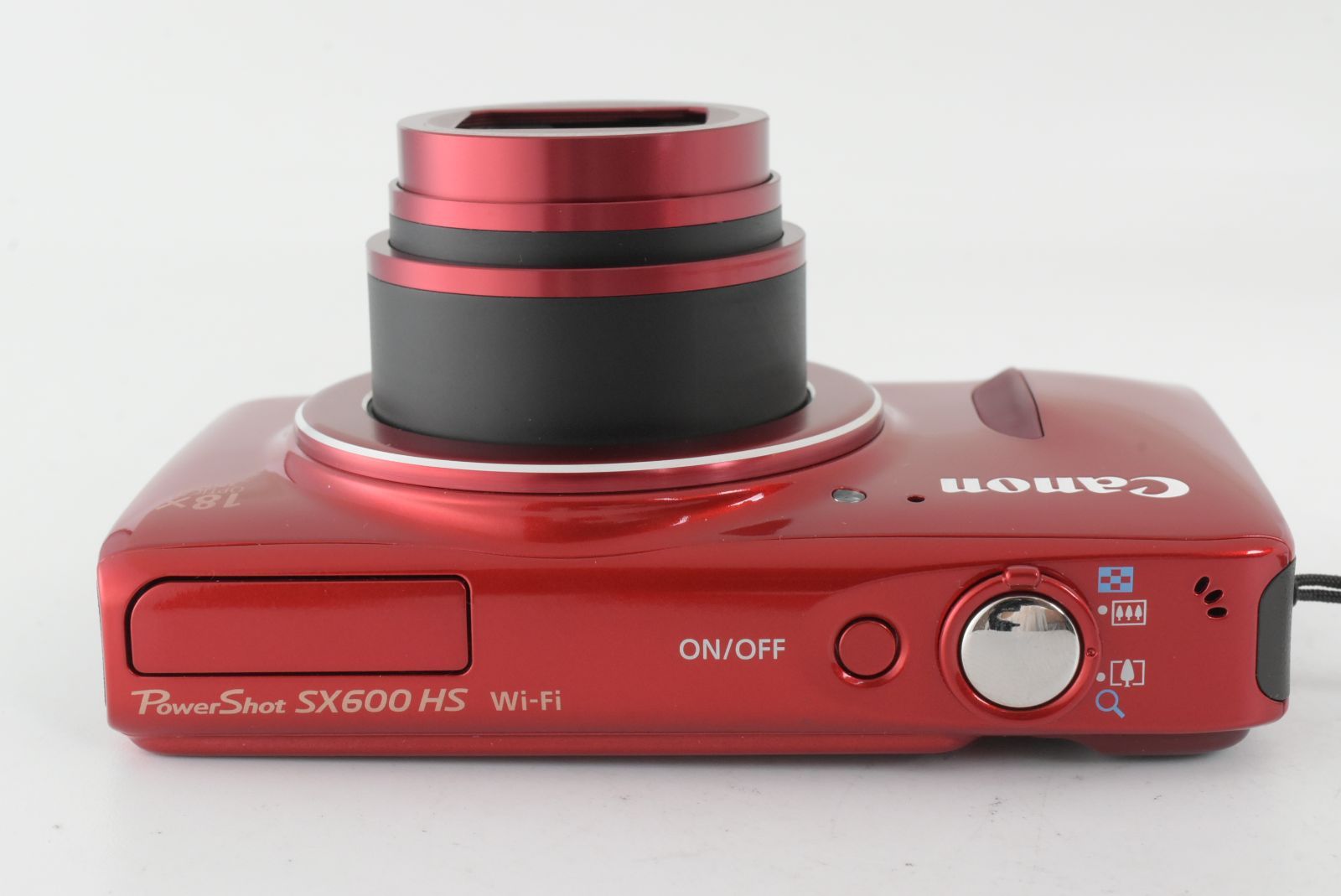 美品】Canon PowerShot SX600 HS Red Digital Compact Camera キャノン