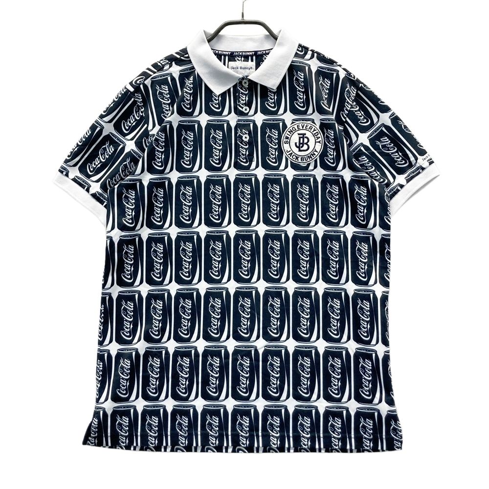 サイズ：6 JACK BUNNY ジャックバニー ×コカコーラ 半袖ポロシャツ 缶